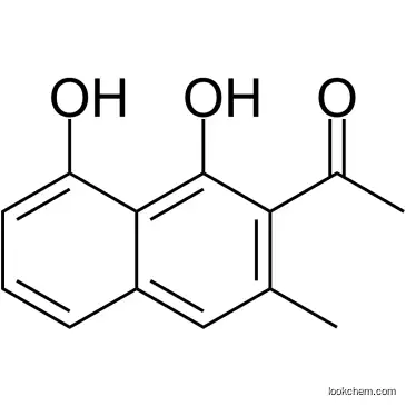 1-(1,8-dihydroxy-3-methyl-naphthalen-2-yl)ethanone cas  3785-24-8
