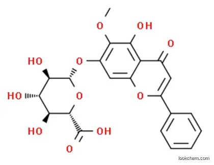 Oroxylin A-7-O-glucuronide CAS 36948-76-2