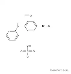 4-Diazodiphenylamine/formaldehyde condensate hydrogen sulfate