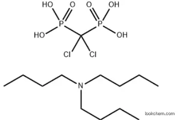 Phosphonic acid, P,P'-(dichloromethylene)bis-, compd. with N,N-dibutyl-1-butanamine (1:1)