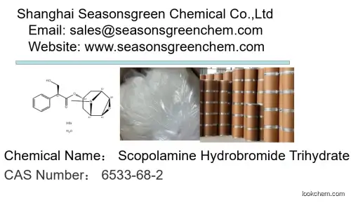 SCOPOLAMINE HYDROBROMIDE TRIHYDRATE