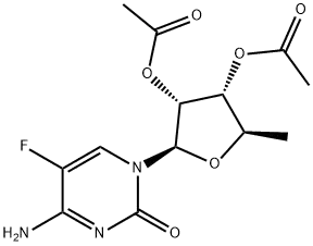 2',3'-Di-O-acetyl-5'-deoxy-5-fuluro-D-cytidine