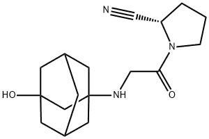 2-Pyrrolidinecarbonitrile, 1-(((3-hydroxytricyclo(3.3.1.13,7)dec-1-yl)amino)acetyl)-, (2S)-