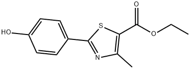 ethyl 2-(4-hydroxyphenyl)-4-methyl thiazole-5-carboxylate