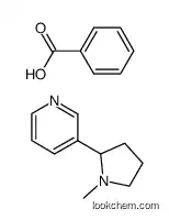 Pyridine, 3-(1-methyl-2-pyrrolidinyl)-, (S)-, monobenzoate  cas 88660-53-1