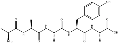 H-ALA-ALA-ALA-TYR-ALA-OH