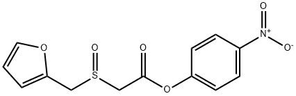 4-Nitrophenyl 2-(furfurylsulfinyl)acetic acid