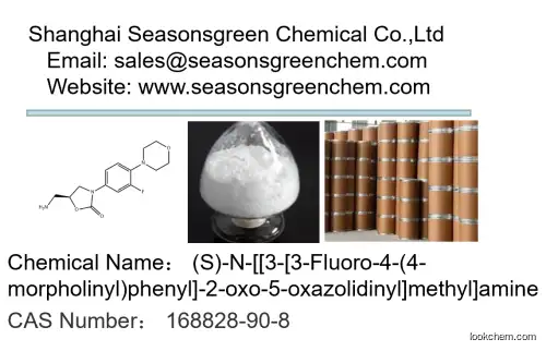 (S)-N-[[3-[3-Fluoro-4-(4-morpholinyl)phenyl]-2-oxo-5-oxazolidinyl]methyl]amine