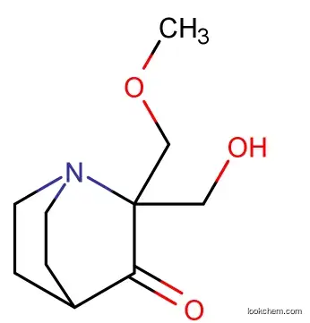 2-(Hydroxymethyl)-2-(methoxymethyl)-1-azabicyclo[2.2.2]octan-3-one CAS 5291-32-7