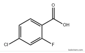 4-Chloro-2-fluorobenzoic acid     446-30-0