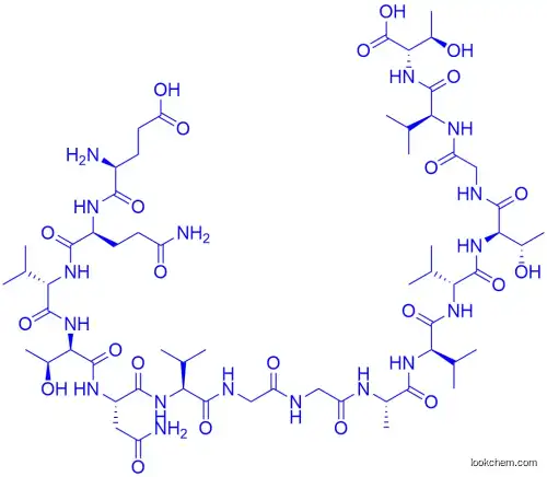 L-Threonine, L-α-glutamyl-L-glutaminyl-L-valyl-L-threonyl-L-asparaginyl-L-valylglycylglycyl-L-alanyl-L-valyl-L-valyl-L-threonylglycyl-L-valyl-