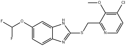 5-(Difluoromethoxy)-2[[(4-chloro-3-methoxy-2-pyridinyl)methyl]-thio]-1H-benzimidazole