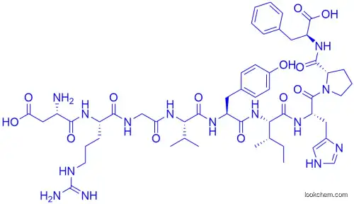 L-Phenylalanine, L-α-aspartyl-L-arginylglycyl-L-valyl-L-tyrosyl-L-isoleucyl-L-histidyl-L-prolyl-