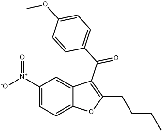 (2-Butyl-5-nitrobenzofuran-3-yl)(4-methoxyphenyl)methanone