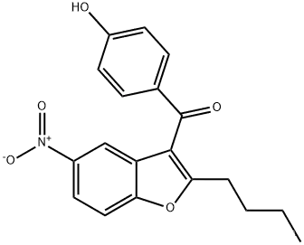 (2-Butyl-5-nitrobenzofuran-3-yl)(4-hydroxyphenyl)methanone