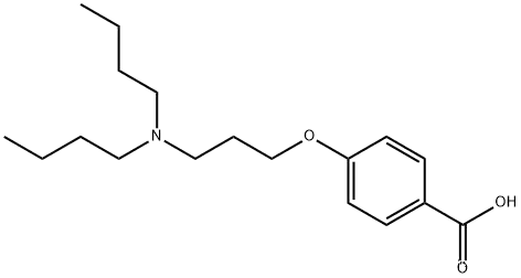 4-[3-(Dibutylamino)propoxy]benzoic acid