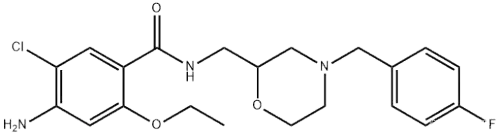 4-Amino-5-chloro-2-ethoxy-N-((4-(4-fluorobenzyl)-2-morpholinyl)methyl)benzamide