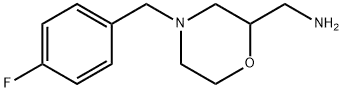 4-[(4-Fluorophenyl)methyl]-2-morpholinemethanamine