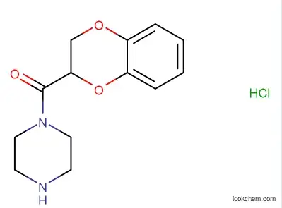 1-(2,3-Dihydro-1,4-benzodioxin-2-ylcarbonyl)piperazine hydrochloride CAS:70918-74-0