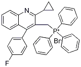 [2-Cyclopropyl-4-(4-fluorophenyl)-quinolin-3-ylmethyl]-triphenyl-phosphonium bromido