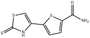 5-(2-sulfanylidene-3H-1,3-thiazol-4-yl)thiophene-2-carboxamide