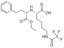 N2-(1S-Ethoxycarbonyl-3-phenylpropyl)-N6-trifluoroacetyl-L-lysine