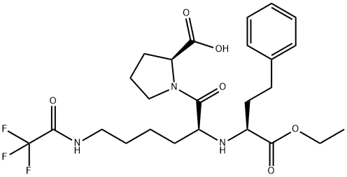 N2-1[(1S)-Ethoxycarbonyl-3-phenylpropyl]-N6-trifluoroacetyl-L-lysyl-L-proline