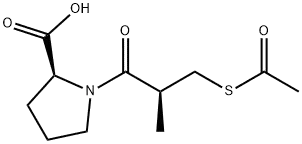 (2S)-1-(3-Acetylthio-2-methyl-1-oxopropyl)-L-proline