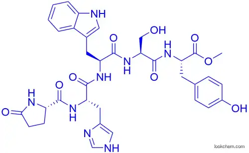 pyroglutamyl-histidyl-tryptophyl-seryl-tyrosyl methyl ester