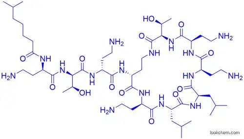 Colistin sulfate  CAS：1264-72-8