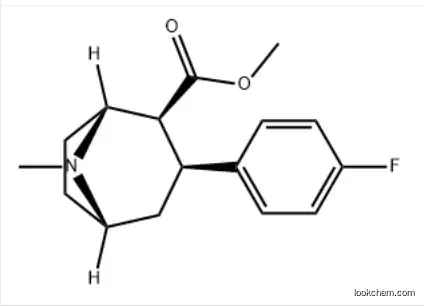 50370-56-4      (-)-2-BETA-CARBOMETHOXY-3-BETA-(4-FLUOROPHENYL)TROPANE