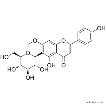 APIGENIN 6-GLUCOSYL-7-O-METHYL ETHER  CAS 6991-10-2