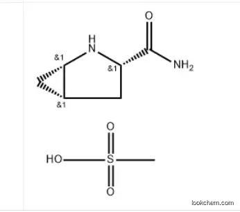 709031-45-8          2-Azabicyclo[3.1.0]hexane-3-carboxamide, (1S,3S,5S)-,monomethanesulfonate