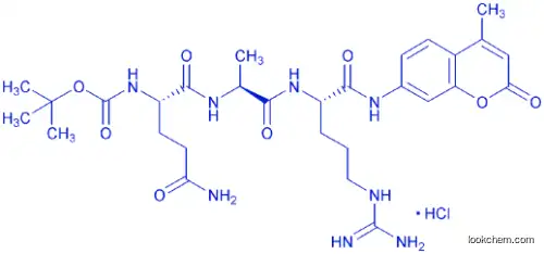 BOC-GLN-ALA-ARG-AMC HCL