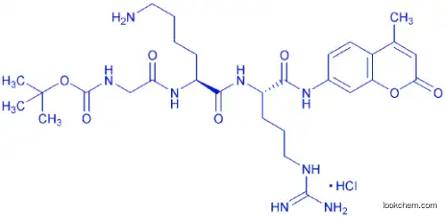 N-T-BOC-GLY-LYS-ARG 7-AMIDO-4-METHYLCOUMARIN HYDROCHLORIDE