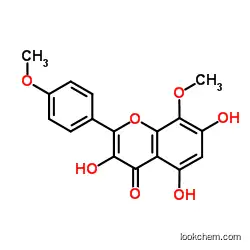 3,5,7-Trihydroxy-4',8-dimethoxyflavone  CAS  3443-28-5