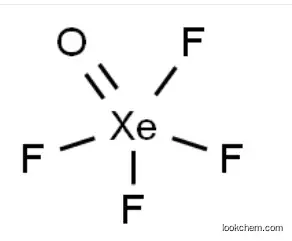 Xenonfluoride oxide (XeF4O), (SP-5-21)- (9CI)          13774-85-1