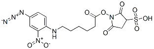 sulfosuccinimidyl 6-((4-azido-2-nitrophenyl)  102568-43-4