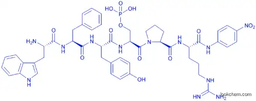 H-TRP-PHE-TYR-SER(PO3H2)-PRO-ARG-PNA