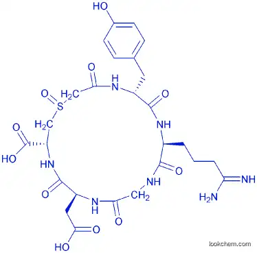 CYCLO(-D-TYR-ARG-GLY-ASP-CYS (CARBOXYMETHYL)-OH) SULFOXIDE