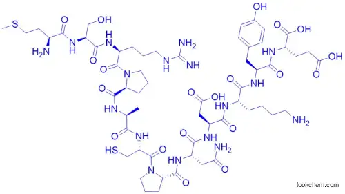 H-MET-SER-ARG-PRO-ALA-CYS-PRO-ASN-ASP-LYS-TYR-GLU-OH