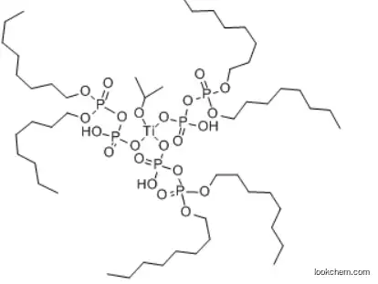 Isopropyl tri(dioctylpyrophosphate) titanate CAS 67691-13-8