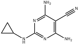 4,6-Diamino-2-cyclopropylaminopyrimidine-5-carbonitrile