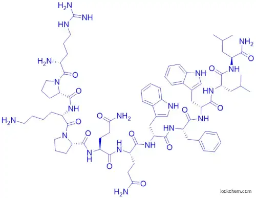 D-ARG-PRO-LYS-PRO-GLN-GLN-D-TRP-PHE-D-TRP-LEU-LEU-NH2 HYDROCHLORIDE