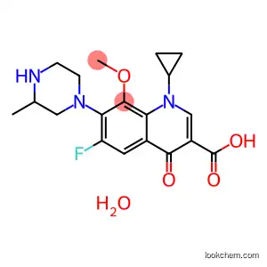Gatifloxacin sesquihydrate   CAS No.: 180200-66-2
