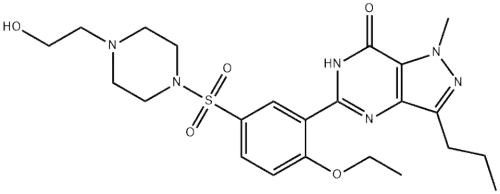Hydroxyhomosildenafil CAS No.: 139755-85-4
