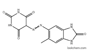 5-[(2,3-dihydro-6-methyl-2-oxo-1H-benzimidazol-5-yl)azo]barbituric acid CAS 72102-84-2