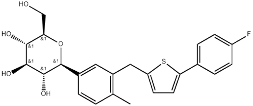 Canagliflozin CAS：842133-18-0