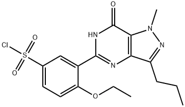 5-(5-Chlorosulfonyl-2-ethoxyphenyl)-1-methyl-3-propyl-1,6-dihydro-7H-pyrazolo[4,3-d]pyrimidin-7-one