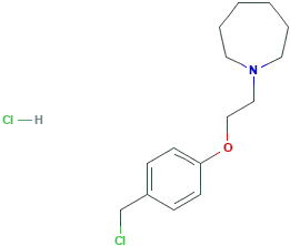 4-[2-(1-AZEPANYL)ETHOXY]     CAS No.: 223251-25-0